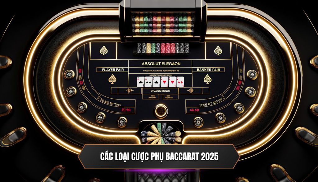 Các loại cược phụ baccarat 2025